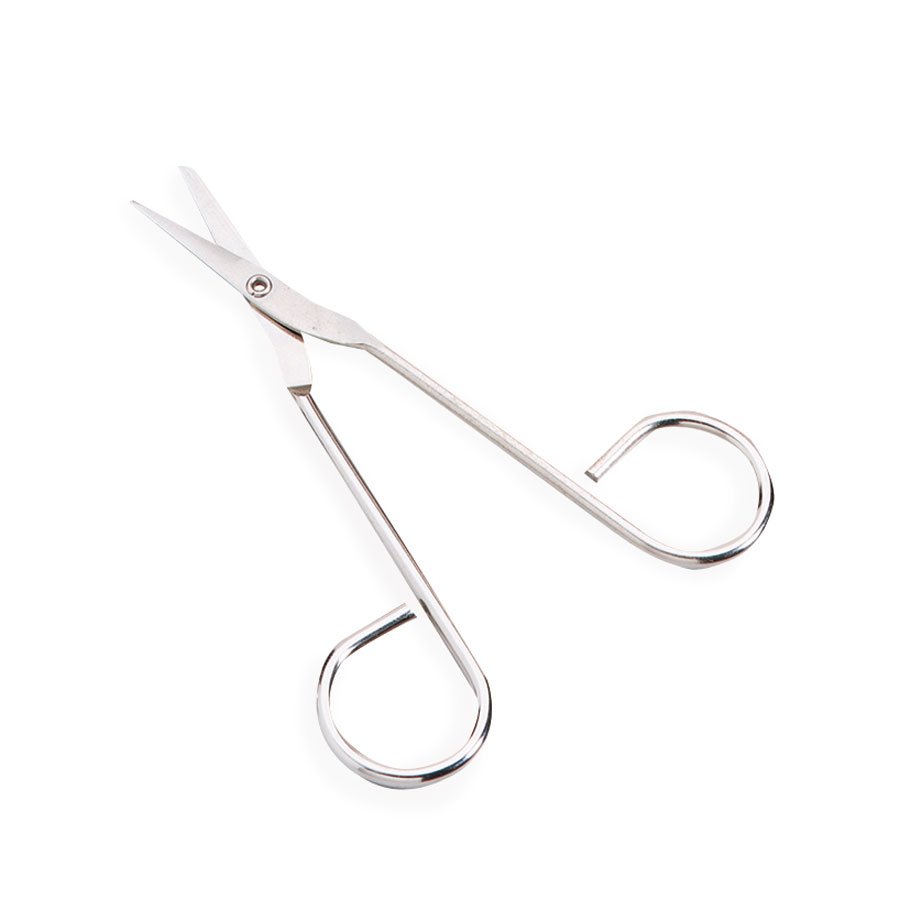 Scissors, 4-1/2" nickel plated, 1 ea.