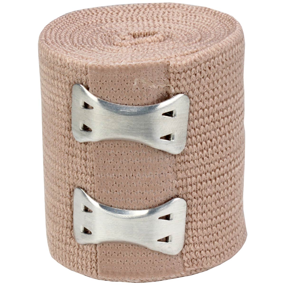 2" x 5 Yard Elastic Bandage with 2 Fasteners - Latex Free Ace-Style Wrap - Image 2