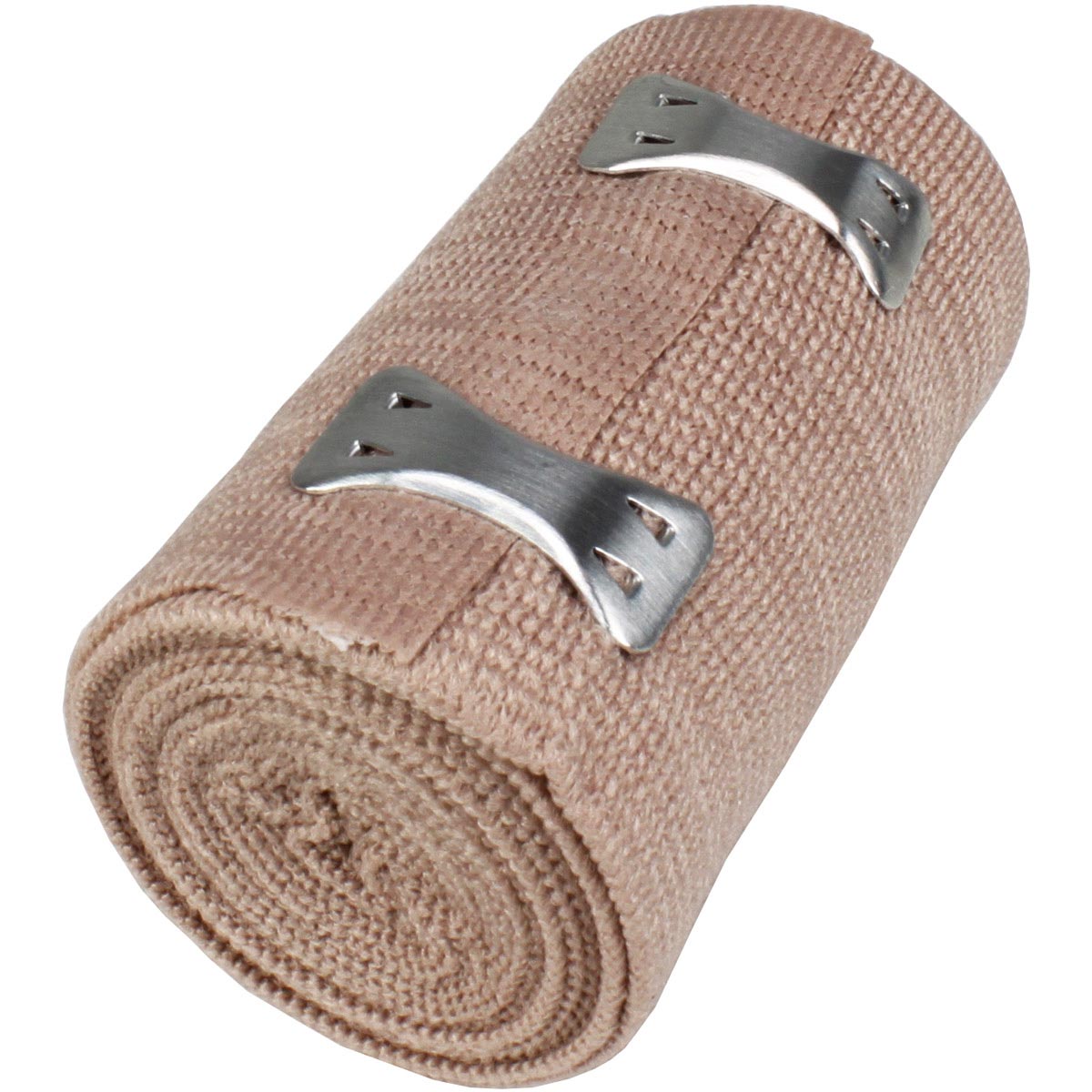 3" x 5 Yard Elastic Bandage with 2 Fasteners - Latex Free Ace-Style Compression Wrap