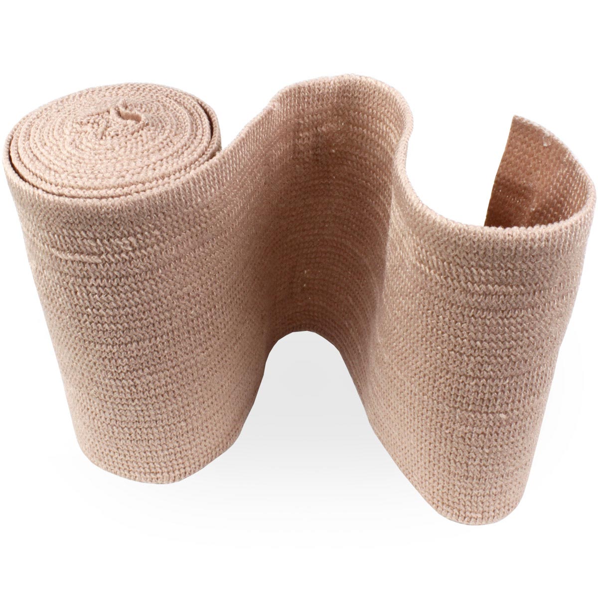3" x 5 Yard Elastic Bandage with 2 Fasteners - Latex Free Ace-Style Compression Wrap - Image 3