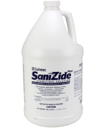 Sanizide Plus Environmental Surface Germicidal Solution, 1 gallon refill, 1 ea.