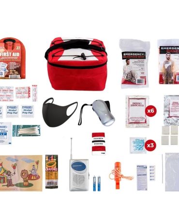 Survival Pal for Children - Compact Emergency Kit in Cooler Bag