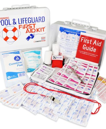 Swimming Pool & Lifeguard First Aid Kit - Metal