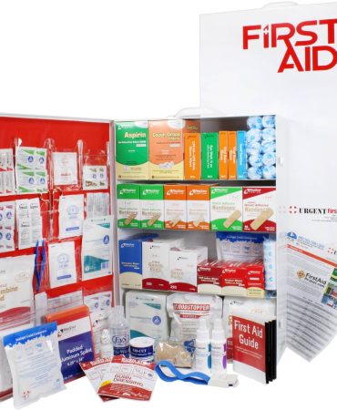 4-Shelf ANSI B+ First Aid Cabinet - 1125 Piece Industrial