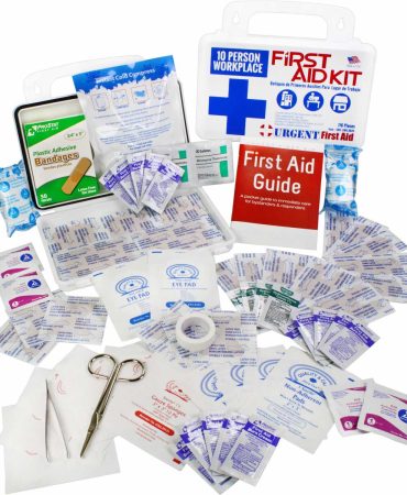 10 Person 116 Piece Bulk Workplace First Aid Kit - OSHA
