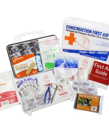 OSHA Contractors First Aid Kit 25 Person 180pc Plastic