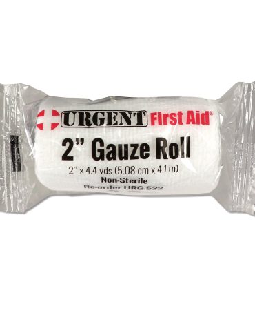2" x 4.4 Yard Gauze Roll Bandage - Conforming Wound Care for First Aid Kits