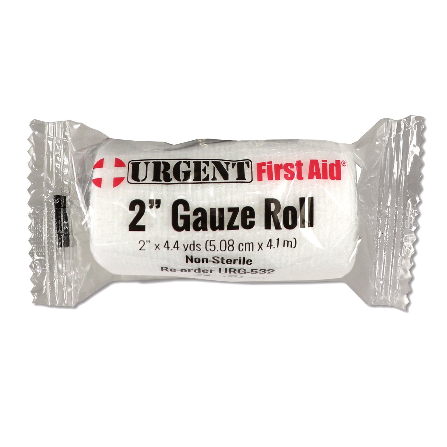 2" x 4.4 Yard Gauze Roll Bandage - Conforming Wound Care for First Aid Kits