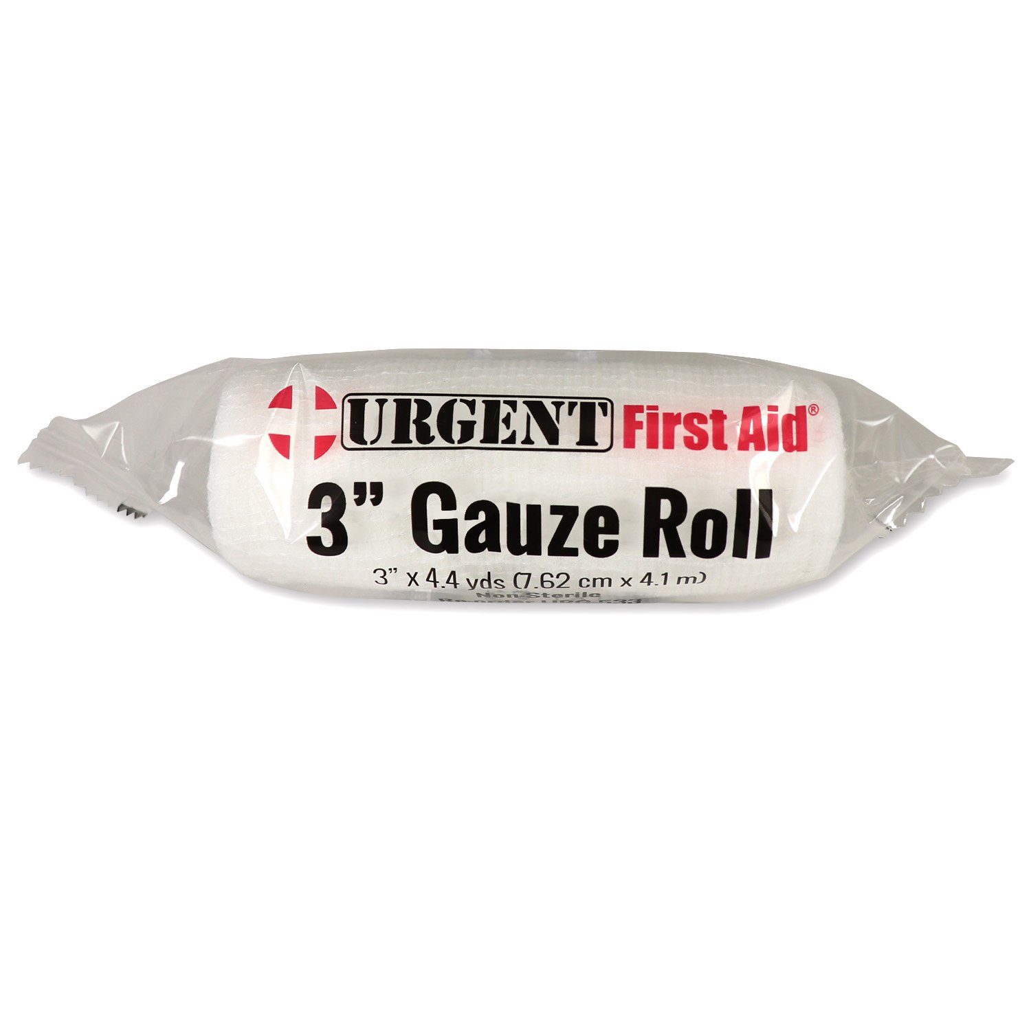 3" x 4.4 Yard Conforming Stretch Gauze Roll Bandage - First Aid Wound Care