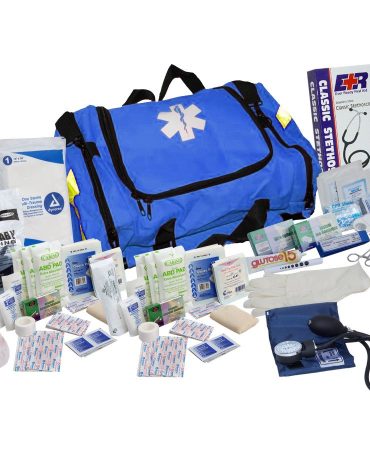 151 Piece First Responder Trauma Kit with BP Cuff - Blue