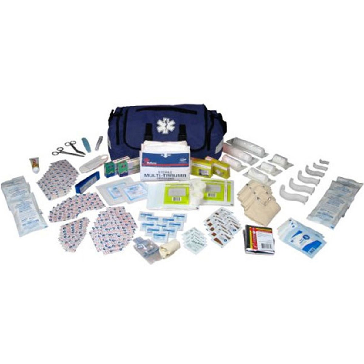 147 Piece First Responder On Call Trauma Kit - EMS Blue