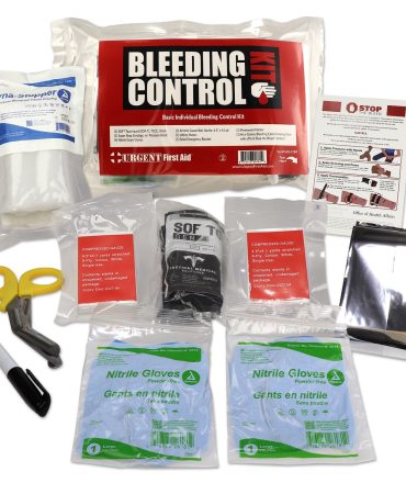 Stop the Bleed Kit Vacuum Sealed - Personal Bleeding Control Kit
