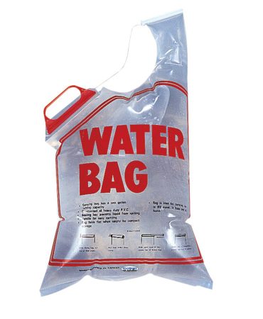 2-Gallon Emergency Water Bag - Heavy Duty PVC Water Storage