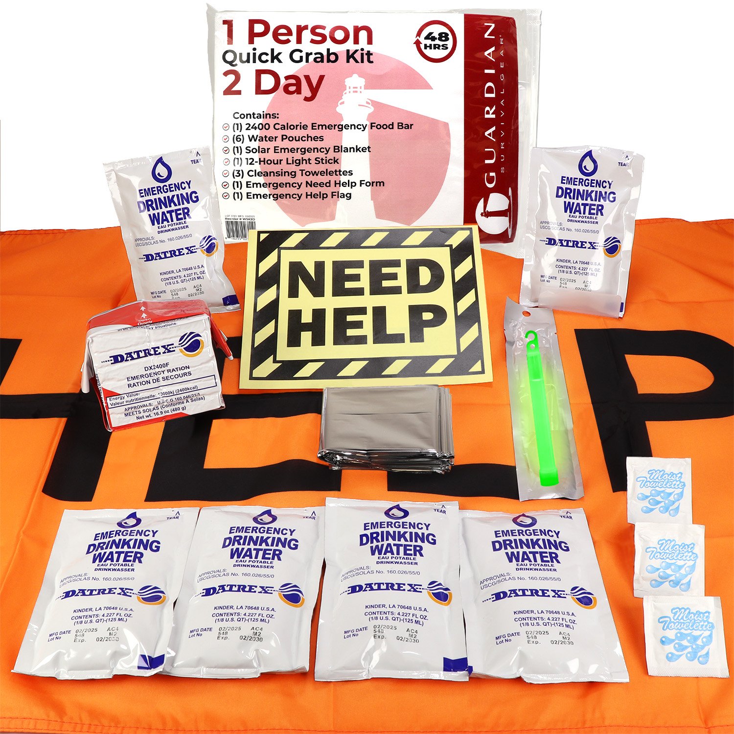 2 Day Quick Grab Kit in Resealable Bag - Image 3